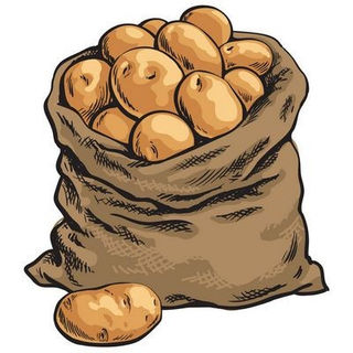 Картофель, средний  цена за 1 кг